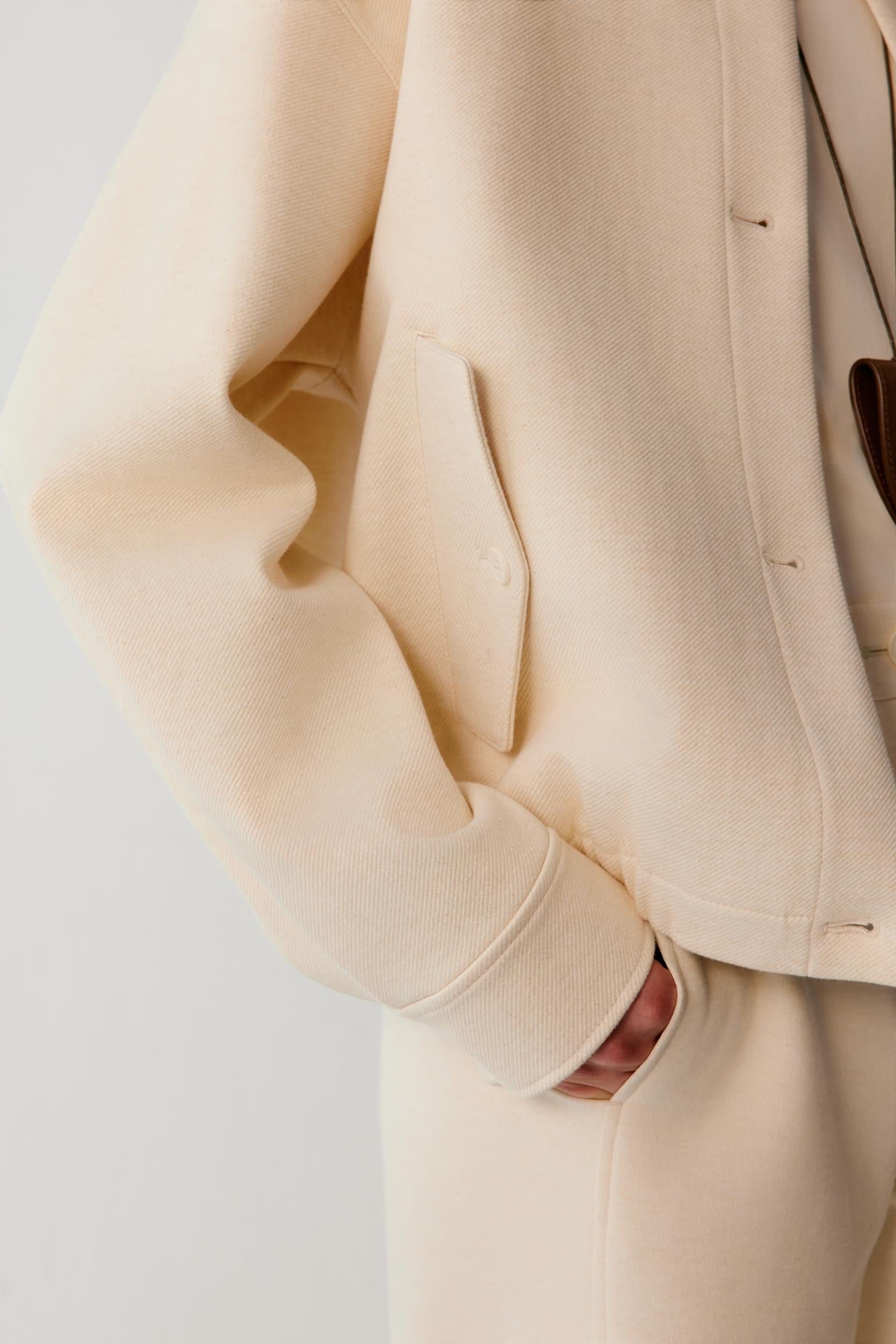 Manteau en coton double face - Image 6