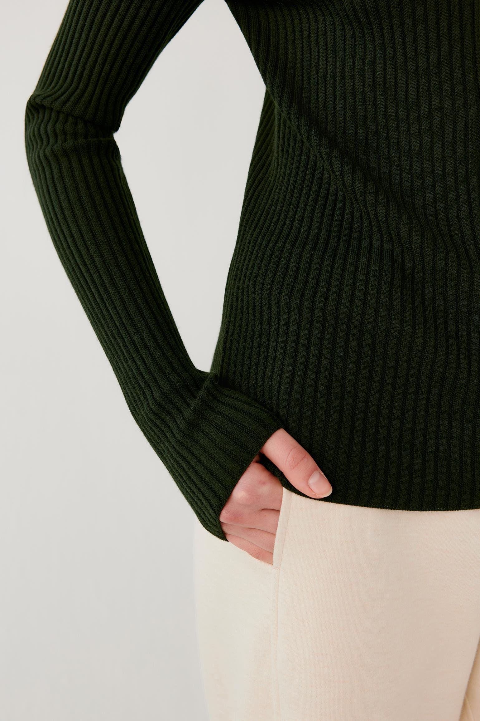Cardigan en fil de laine mérinos - Image 6