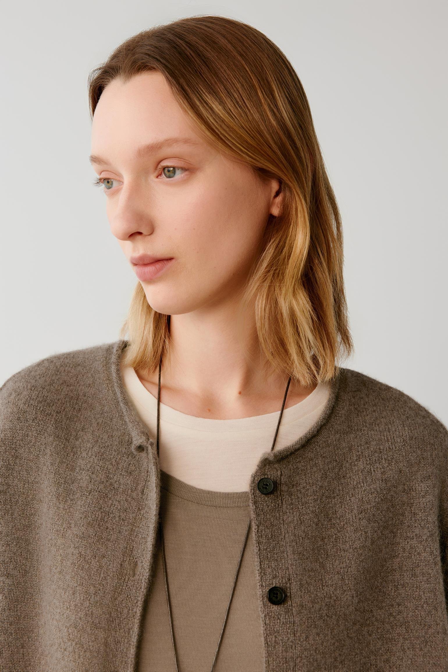 Cardigan en fil de yak - Image 3