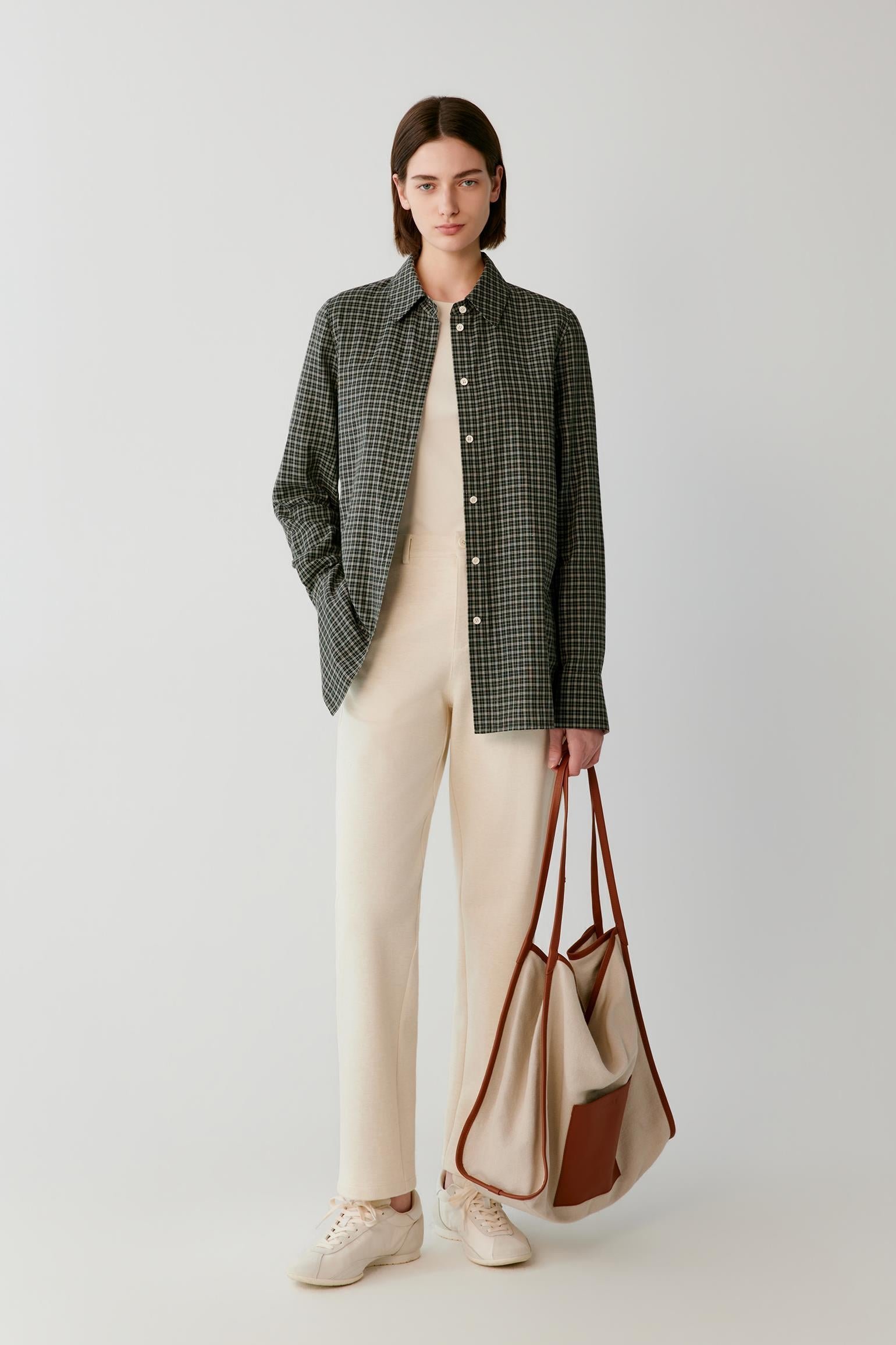 Pantalon droit en coton - Image 2