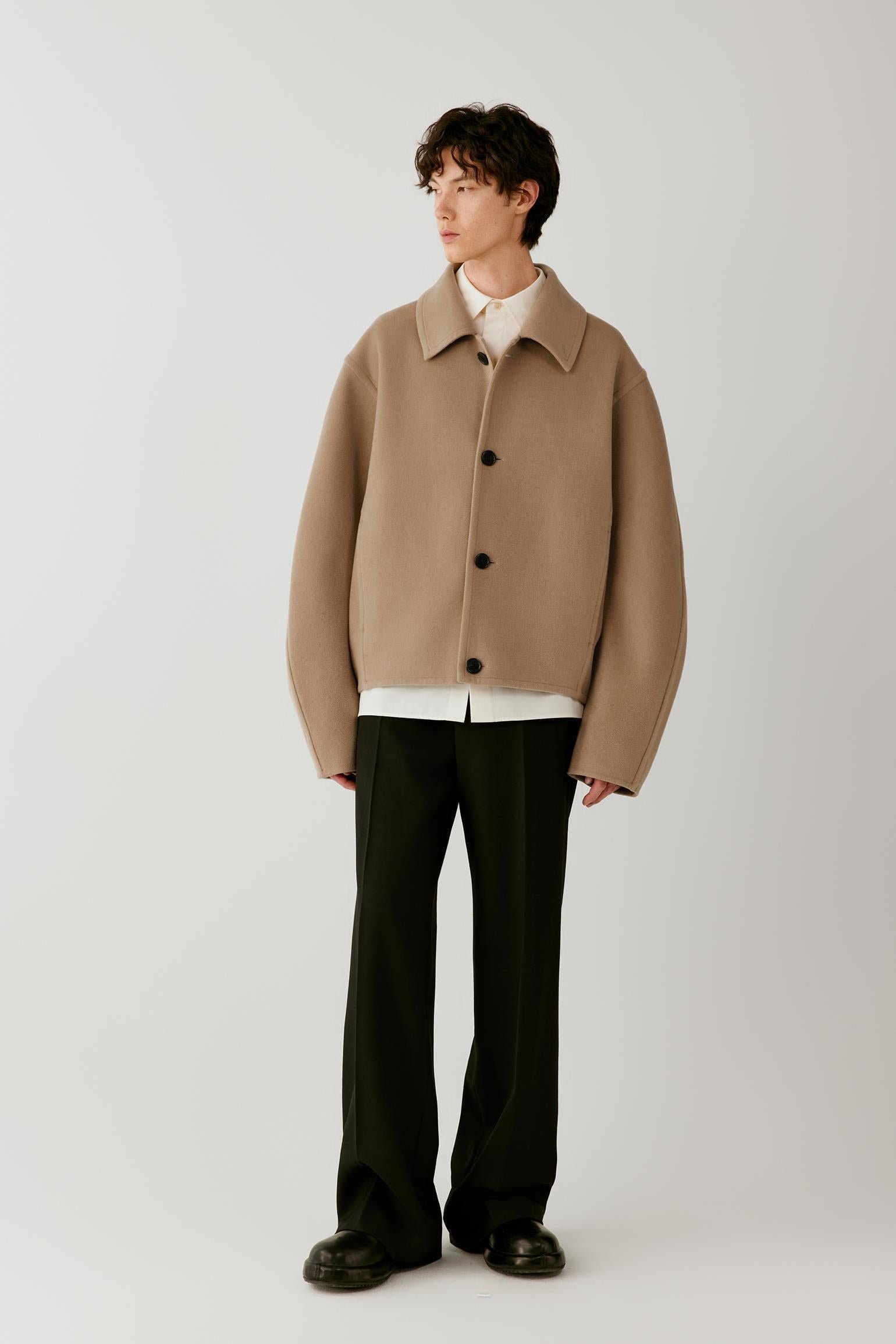 Manteau en laine double face - Image 3