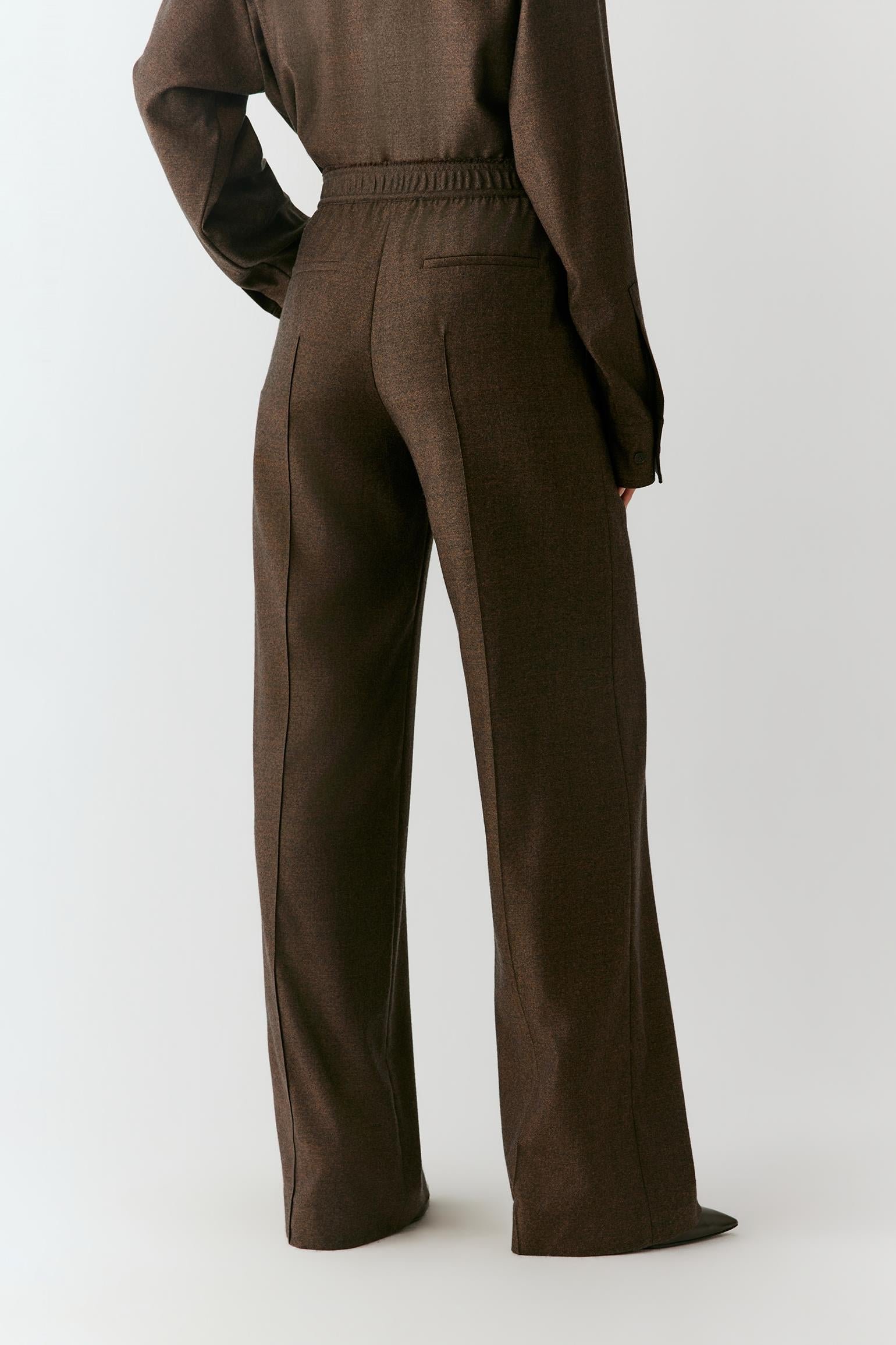 Pantalon en flanelle de laine - Image 3