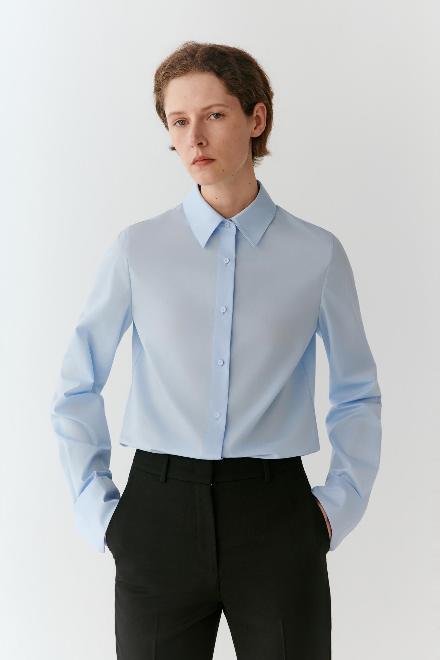 Chemise en popeline de coton - Image 2