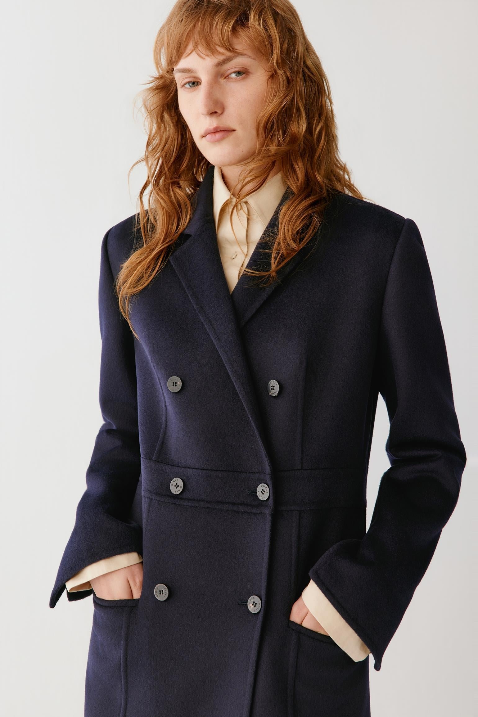 Manteau en laine double face - Image 2