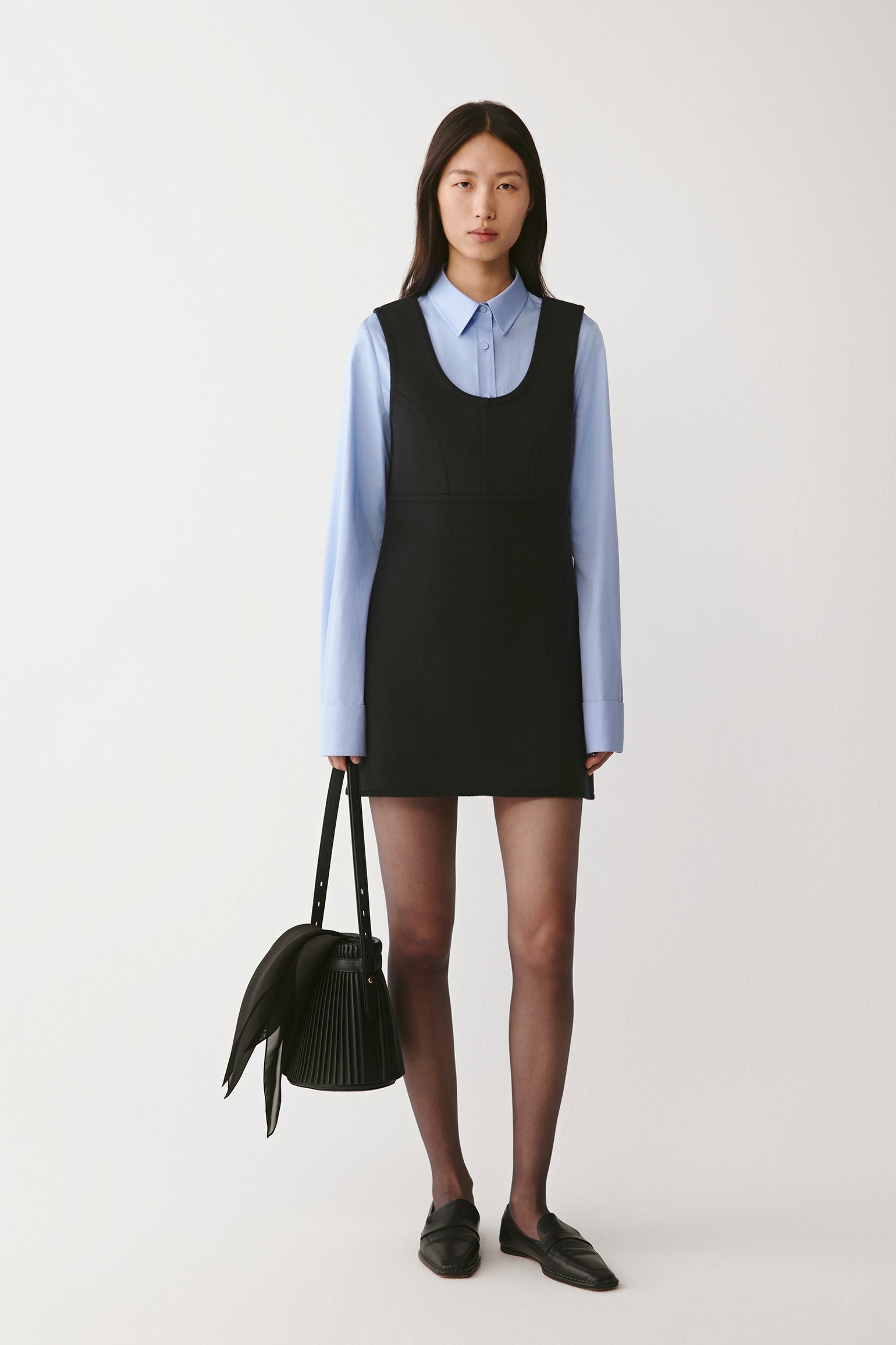 Robe en laine et cachemire