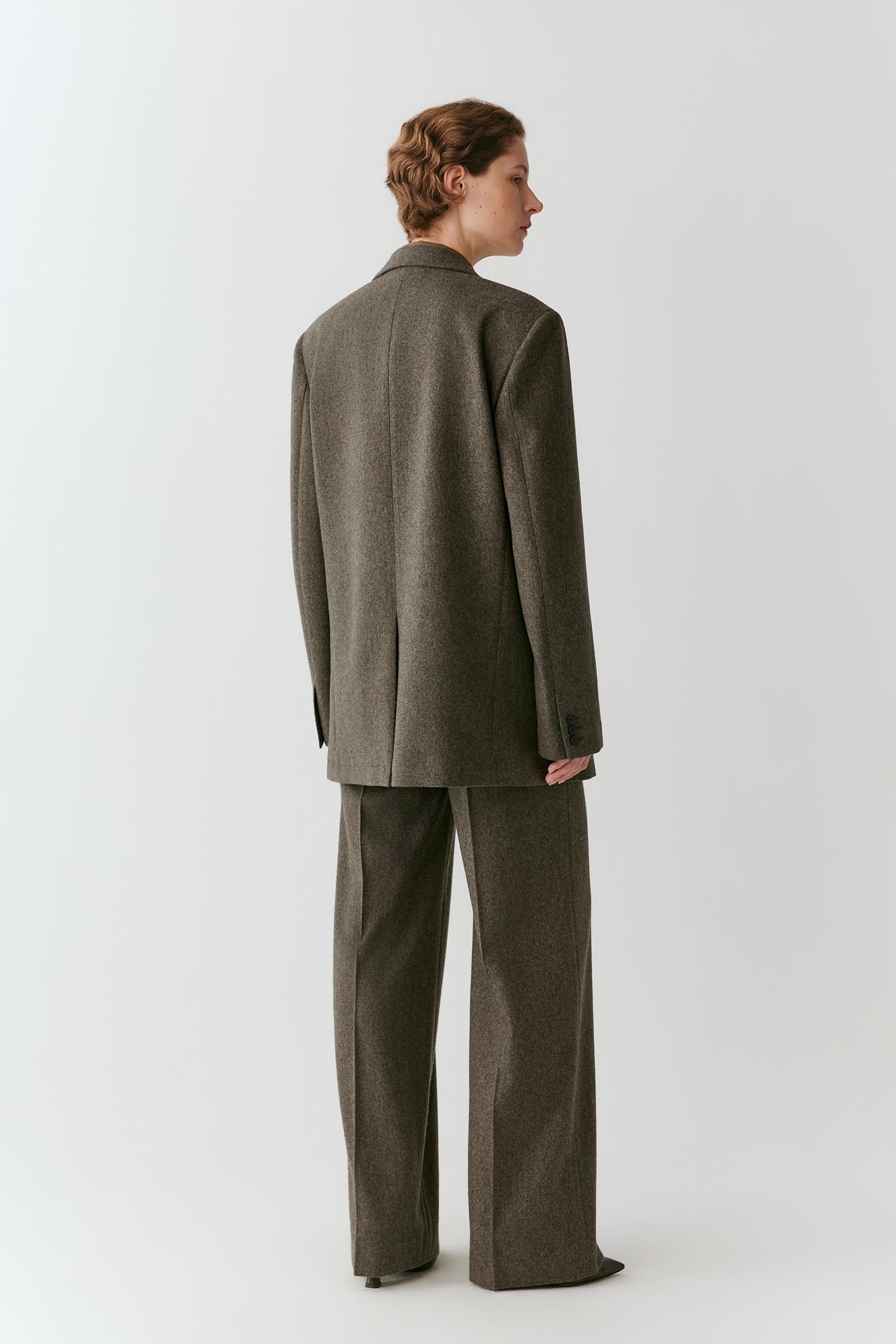 Blazer en tweed de laine - Image 3