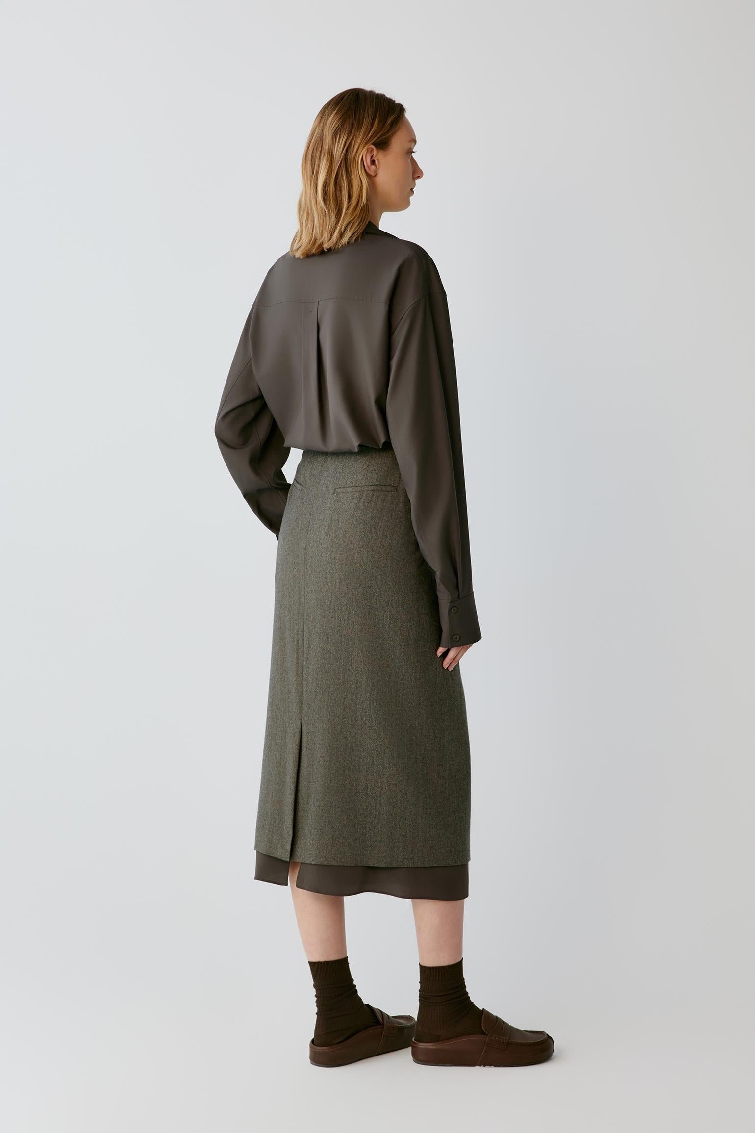 Chemise en popeline de soie - Image 3