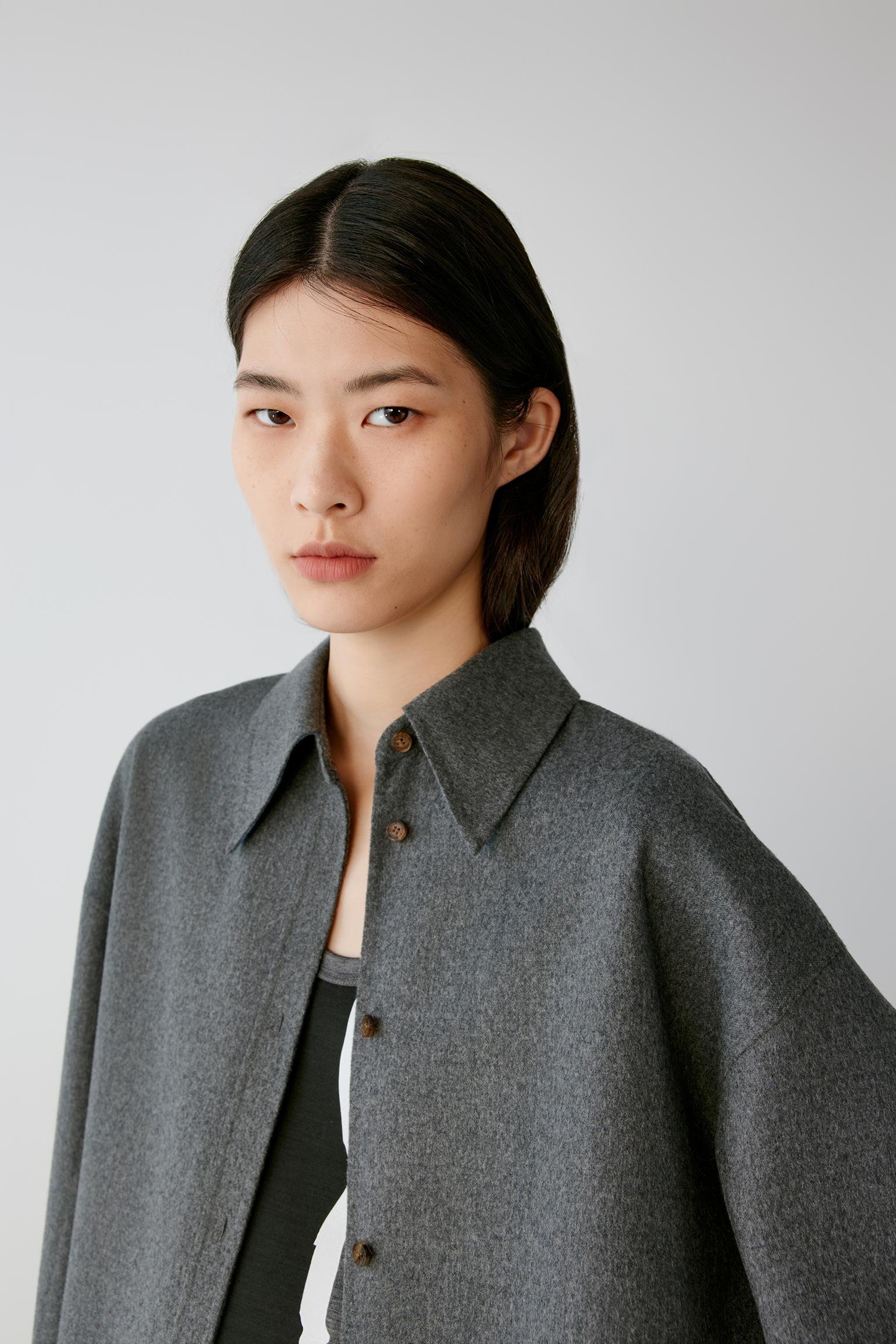 Veste en laine double face - Image 4