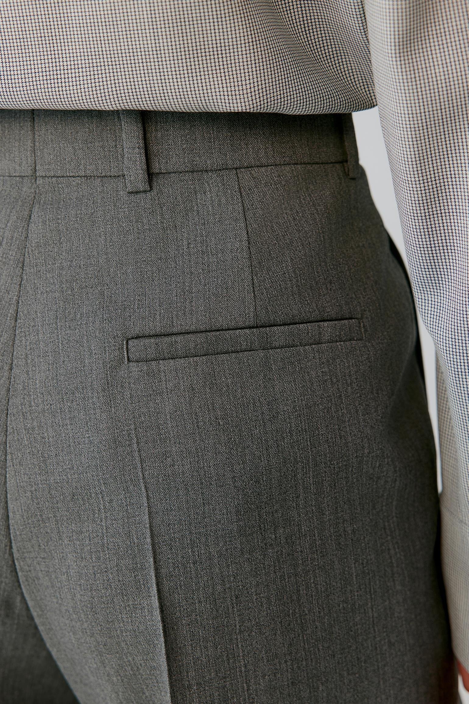 Pantalon droit en laine - Image 5