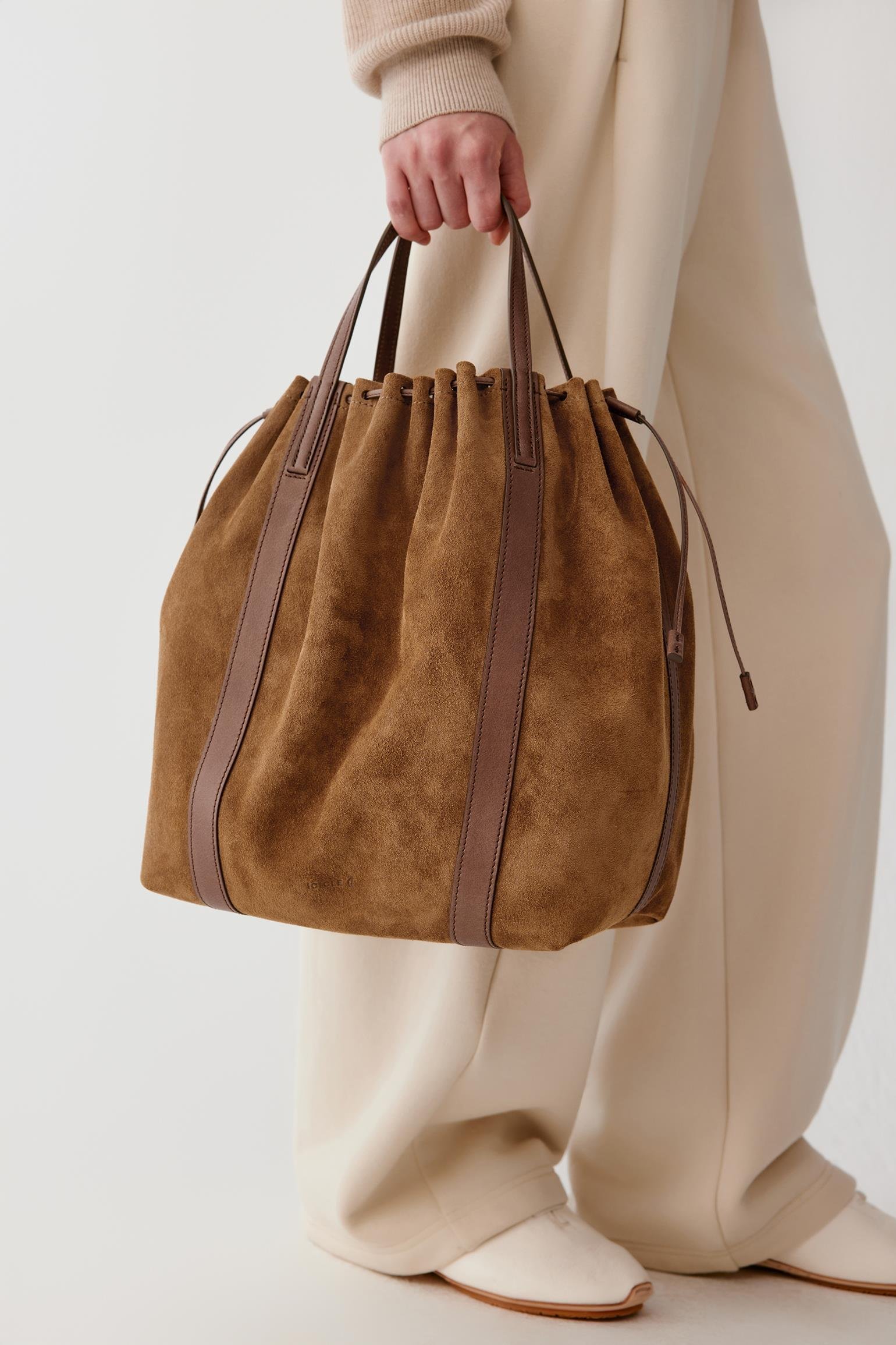 Sac Hebao en cuir suédé