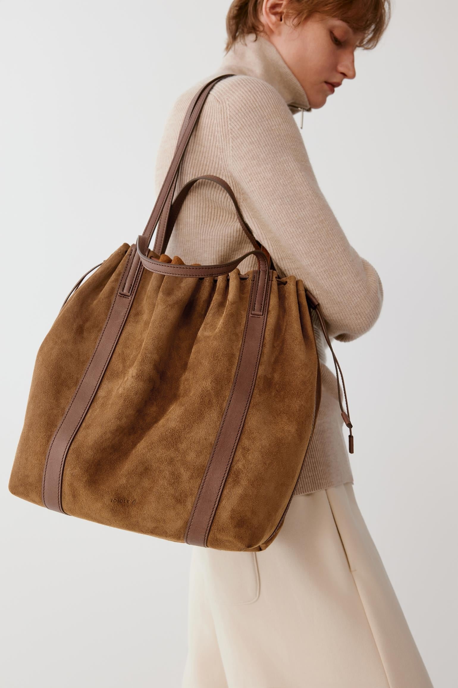 Sac Hebao en cuir suédé - Image 2